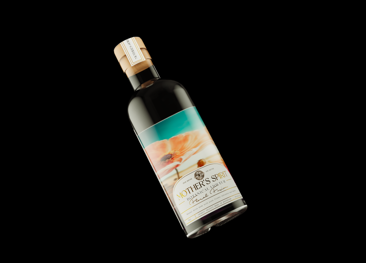 Mother's Spirit floral fusion botanical 100% organic spirits